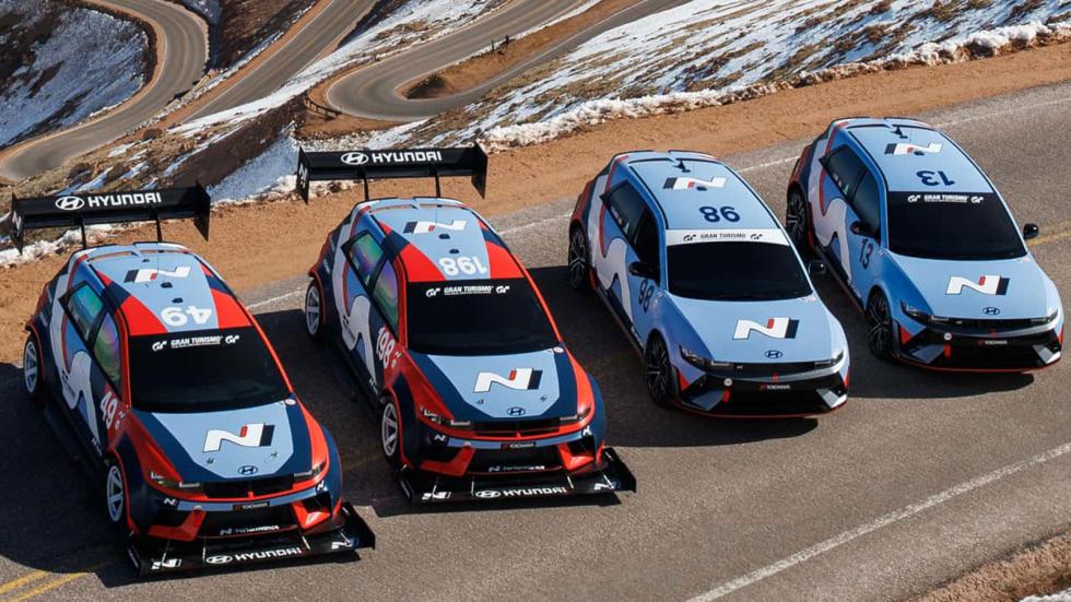 Τα Hyundai Ioniq 5 N που θέλουν να σαρώσουν στο Pikes Peak